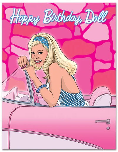 Barbie Movie Pink Car Poster 61x91.5cm