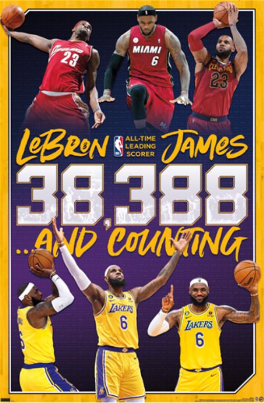 NBA - Lebron James – Blue Dog Posters