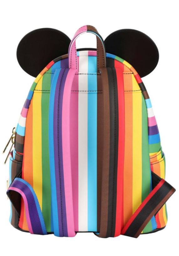 Loungefly Disney Parks deals Mickey Mouse Pride Heart Mini Backpack