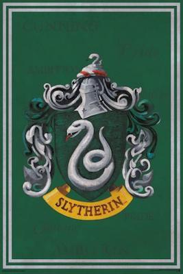 Harry Potter - Slytherin Crest – Blue Dog Posters