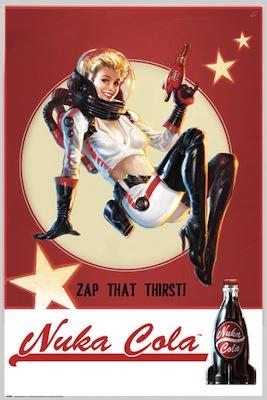 Fallout 4 - Nuka Cola – Blue Dog Posters