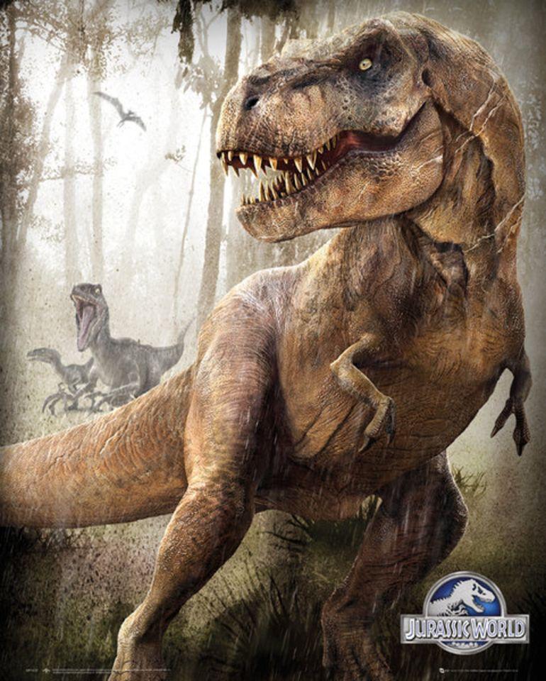 Jurassic World - T-Rex – Blue Dog Posters