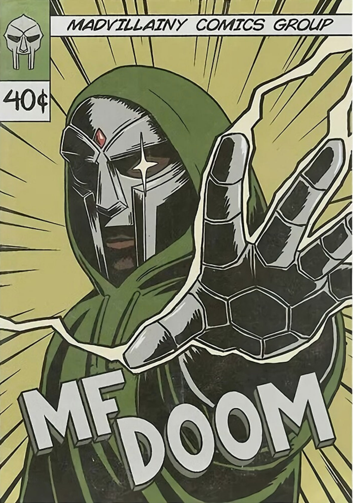 MF Doom Madvillainy Blue Dog Posters