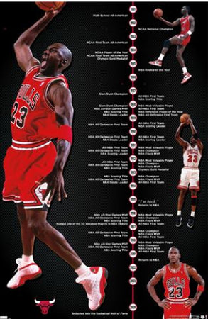 Michael Jordan Poster A4 & A3