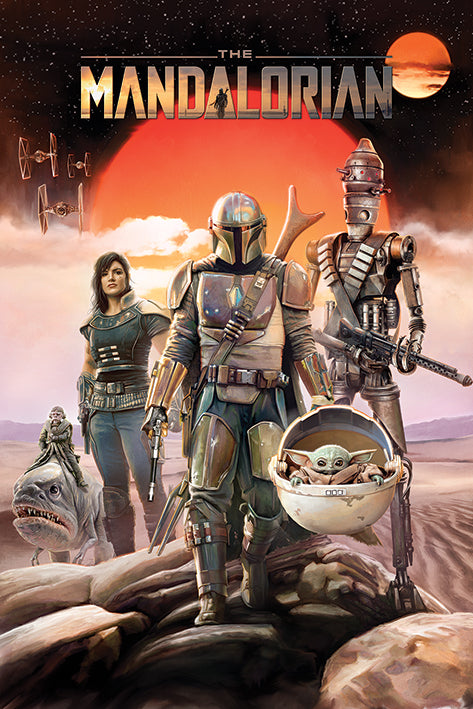 The Mandalorian Grogu The Child Poster 61x91.5cm