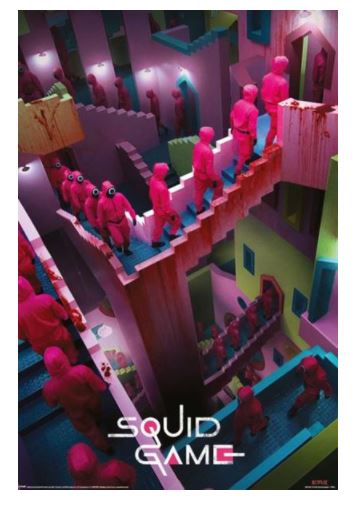 Squid Game - Crazy Stairs – Blue Dog Posters