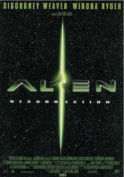 Alien Resurrection – Blue Dog Posters